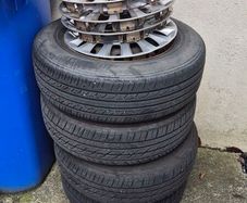 4 x wheels and tyres 4x100