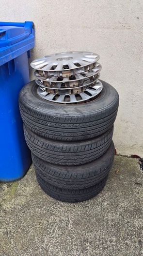 4 x wheels and tyres 4x100