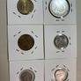 6 assorted coins including 2 silver coins Image 4