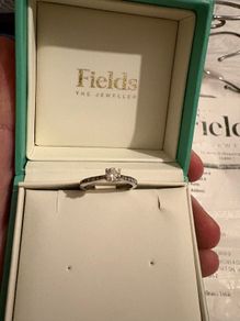 18ct White Gold Diamond Ring (0.43ct)