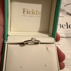 18ct White Gold Diamond Ring (0.43ct)