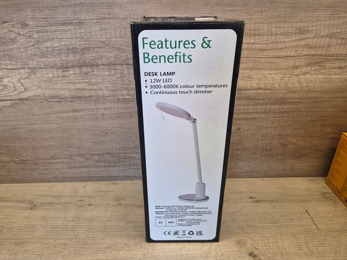 Desk Lamp, 64 pcs LEDs Eye-Caring Table Lamps, 10 Brightness Levels with 5 Lighting Modes LED Desk Light
