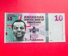 Swaziland  10  Emalangeni  2015  Pick 41a.  ( Uncirculated )