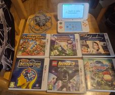 New 2ds XL - white&orange - read description