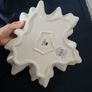 Large leaf shaped ceramic plate new Image 3