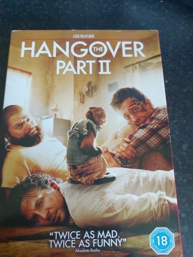 the Hangover part II DVD