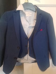 Boys Suit Navy