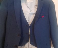 Boys Suit Navy