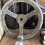 Ww2 artillery sight flak 88 and traversing crank for the German flak Image 10