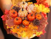 Autumn Decorations,Halloween Decorations,Pumpkins Decorations,86pcs Artificial Maple Leaves,Harvest Pumpkin,Acorns, Pine Cones and Gourds Set,DIY Autumn Decor for Garland,Thanksgiving Party Decor