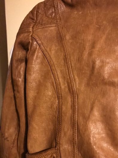 Leather jacket