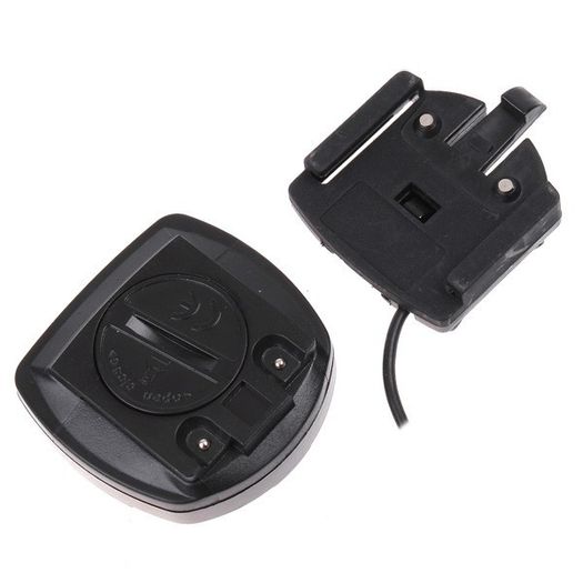 New Wireless LCD Waterproof Bike Speedometer Odometer Computer + Battery