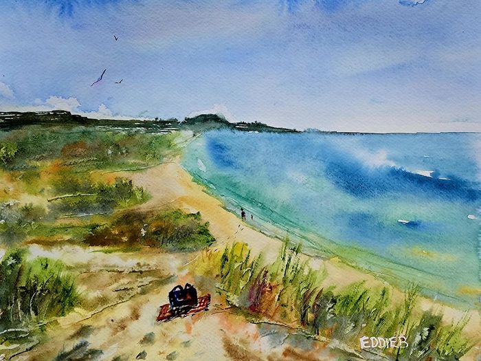 curacloe watercolour