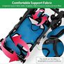 Dog Wheelchair for Back Legs, Adjustable Dog Wheelchair, Rehabilitation 2 Wheels Dog Cart Wheels, Assist Pets with Paralyzed Hind Limbs to Recover Walking, Equipped with Storage Bag and Traction Rope Image 6