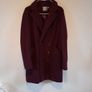 Long Coat in Berry Image 2