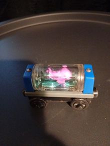 Thomas the tank engine wooden aquarium car