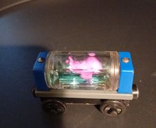 Thomas the tank engine wooden aquarium car