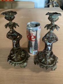 metal candlesticks