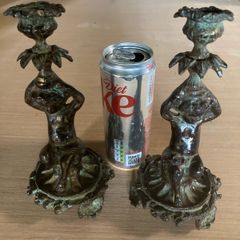 metal candlesticks