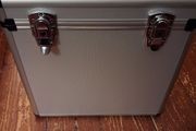 Vinyl Carry &amp; Storage Case - NM - metal casing/ tough &amp; reinforced construction