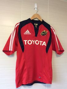 Munster Jersey. Season 2007/2009. Official Adidas Mens Munster Home Rugby Jersey. Authentic Original From 2007. Not A Modern Day Remake.