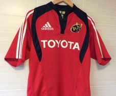 Munster Jersey. Season 2007/2009. Official Adidas Mens Munster Home Rugby Jersey. Authentic Original From 2007. Not A Modern Day Remake.