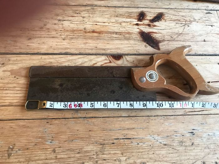 Vintage Tyzack Sons & Turner Hand Saw
