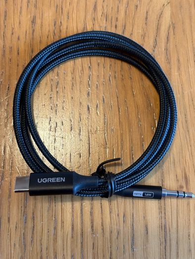 Hi-Res 32bit/384kHz DAC USB-C to 3.5 mm jack audio cabl