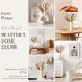 Fluffy Dried Flowers for Home Decor Image 5