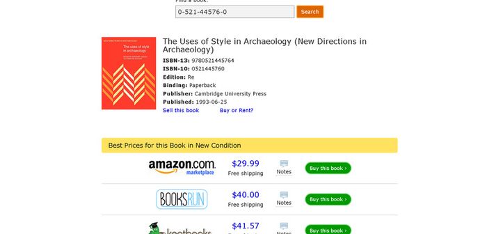 The Uses of Style in Archaeology (New Directions in Archaeology) Margaret Conkey and Christine Hastorf