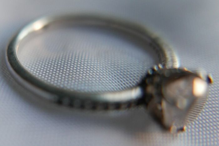 Authentic PANDORA 925 Sterling Silver Clear CZ Sparkling Crown Ring size P