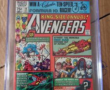 Avengers Annual #10 CGC 9.4 Newsstand