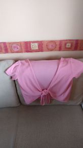 Pink Open back Top, as good as new new, H&M