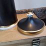 Portmeirion Black/Gold Canister 1960's-1970's Image 4