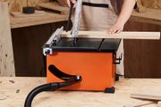 Table Saw for Jobsite, 210 mm, 1200W Portable Compact Tablesaw, 225mm Max Rip Capacity, 4800RPM Cutting Speed, with 24 Teeth Saw Blade