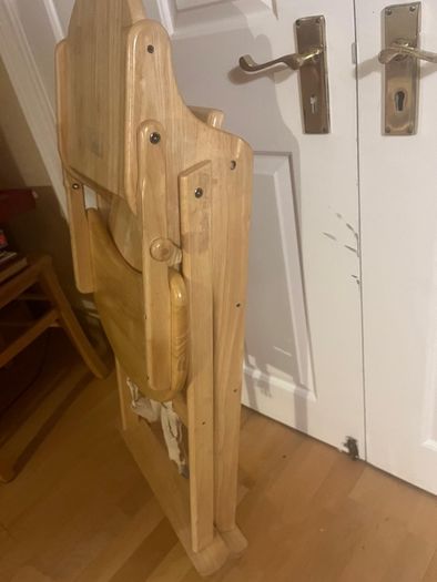 Wooden highchair
