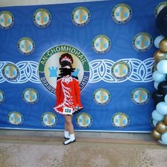 John Carey Irish dancing dress
