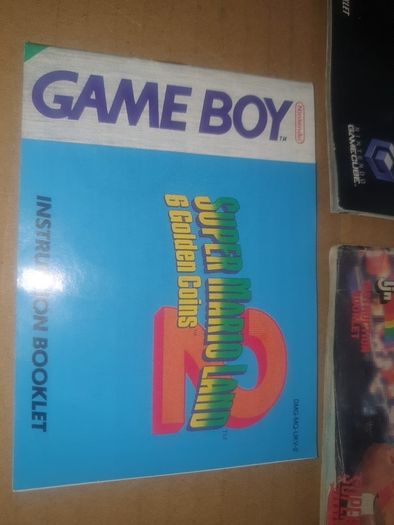 video games manuals