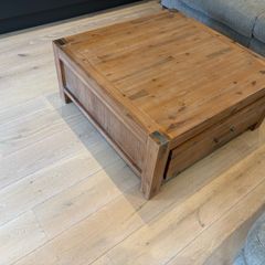 solid wood coffee