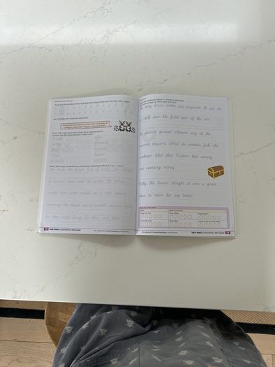 New wave handwriting 4th class