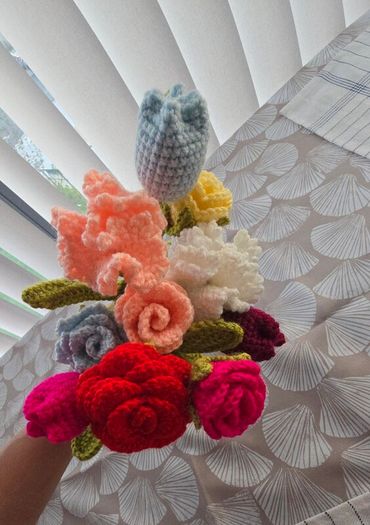 Handmade Crochet Flowers