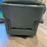 Leather recliner/swivel armchair Image 3