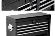 Tool Trolley with Attachment, Lockable Drawers, Ball Bearing Slide Rails