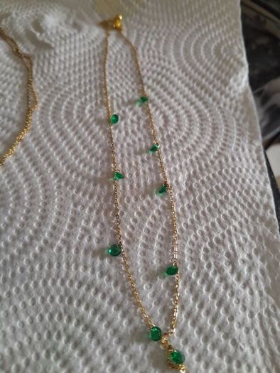ladies silver chain and pendant