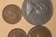 Canadian coins x 4