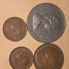Canadian coins x 4