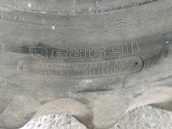 Tyres off ford 7610's