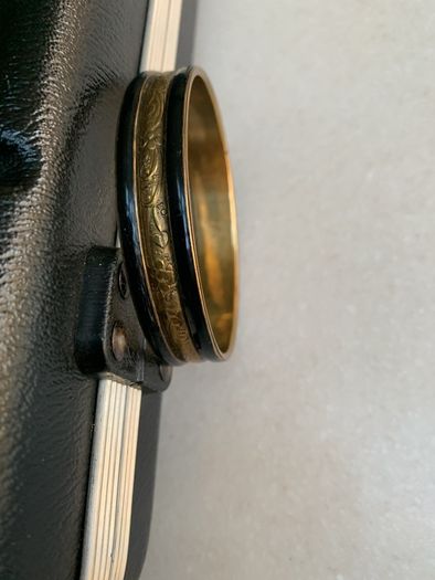 Brass 1970s bangle