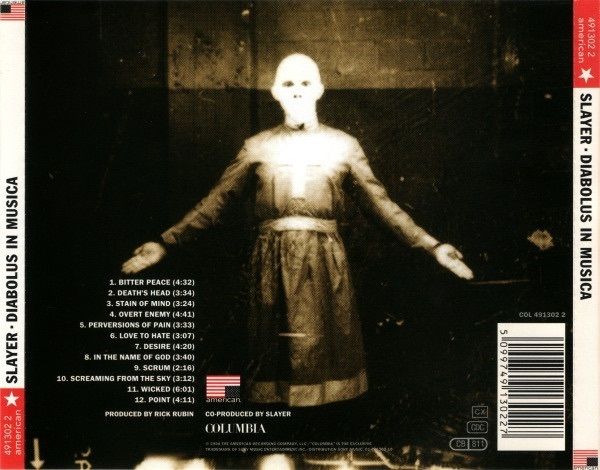 SLAYER - Diabolus In Musica    CD