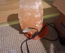 himalayan salt lamp